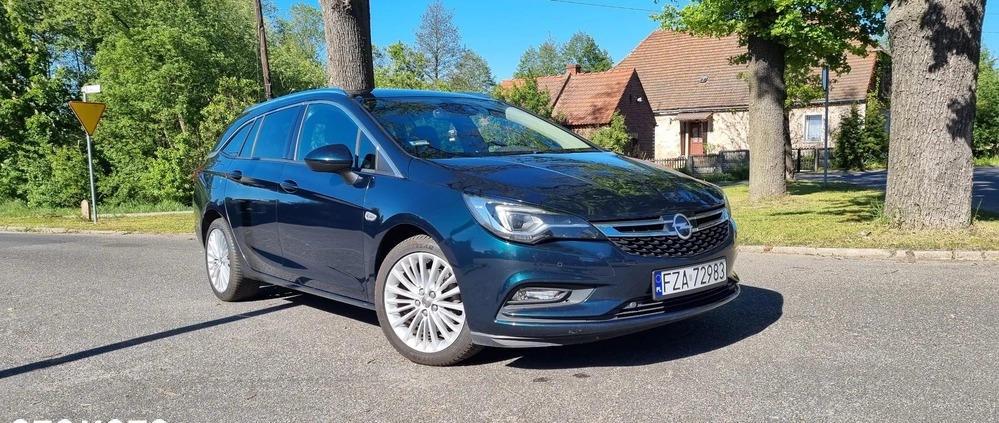 Opel Astra cena 47900 przebieg: 191650, rok produkcji 2018 z Żary małe 781